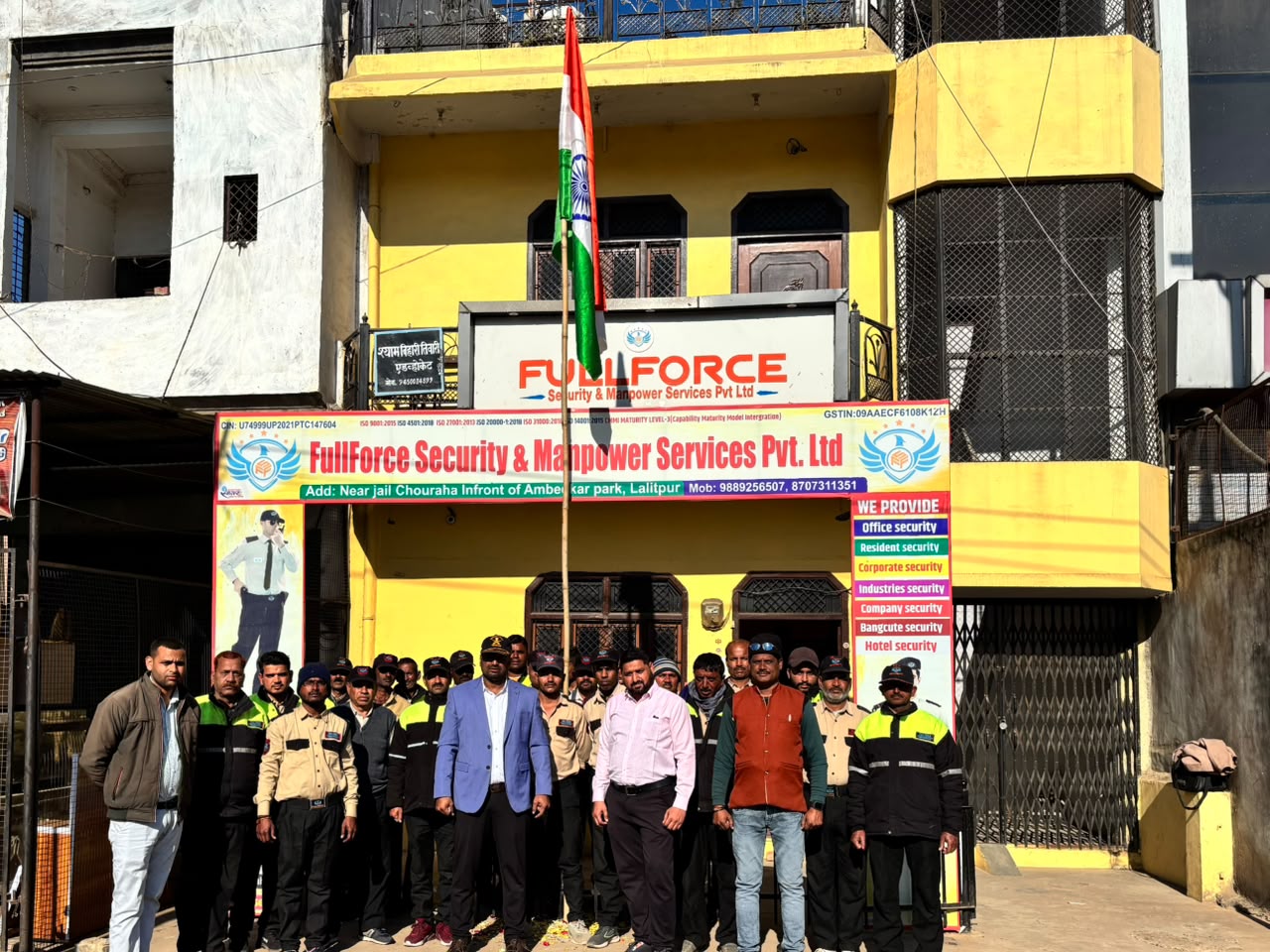 FULLFORCE security team in Lalitpur